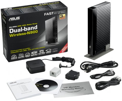 Asus DSL-N66U Dual-band - Wi-Fi-ADSL2+ роутер купить в интернет-магазине icover