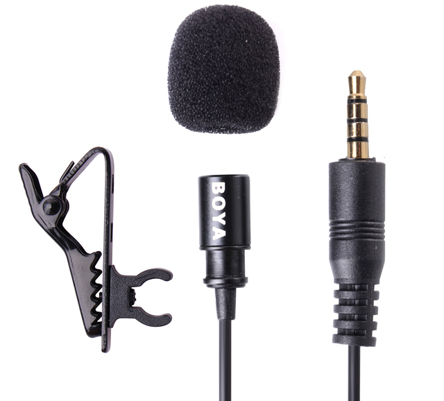 Boya BY-LM10 - петличный микрофон (Black) купить в интернет-магазине icover