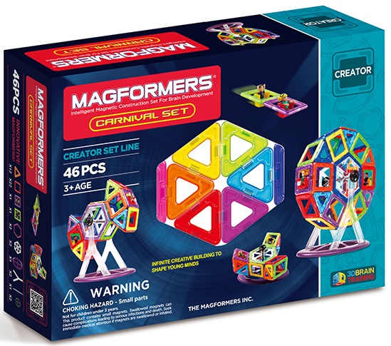 Магнитный конструктор Magformers 63074 Carnival Set купить в интернет-магазине icover