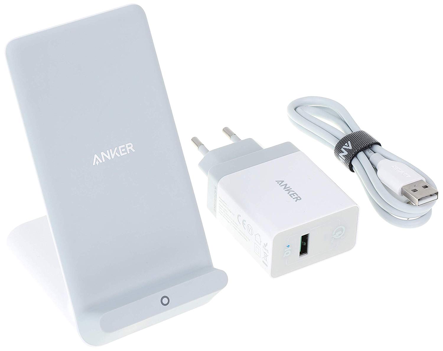 

Беспроводное зарядное устройство Anker PowerWave B2522L21 (White)