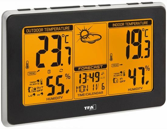 Цифровой барометр TFA 35.1151.01 (Black/Silver) купить в интернет-магазине icover