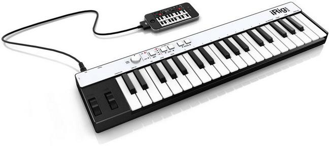 USB-контроллер IK Multimedia iRig Keys - MIDI купить в интернет-магазине icover