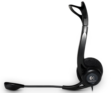 Проводные наушники с микрофоном Logitech Headset 960 981-000100 (Black) купить в интернет-магазине icover