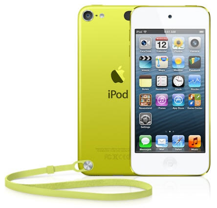 Apple iPod touch 5G 32Gb (MD714RU/A, MD714RP/A) Yellow купить в интернет-магазине icover