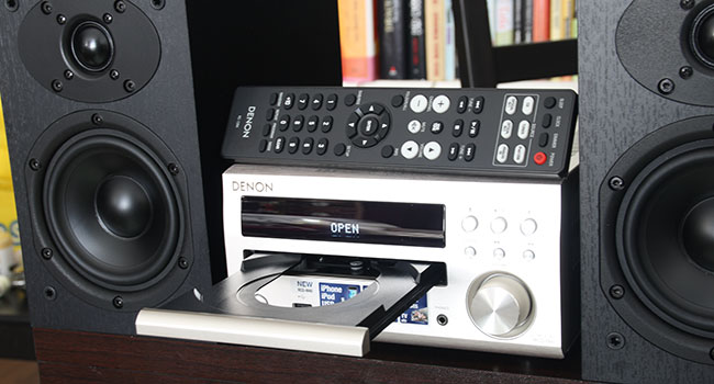 Denon RCD-M40 - CD-ресивер (Premium Silver) купить в интернет-магазине icover