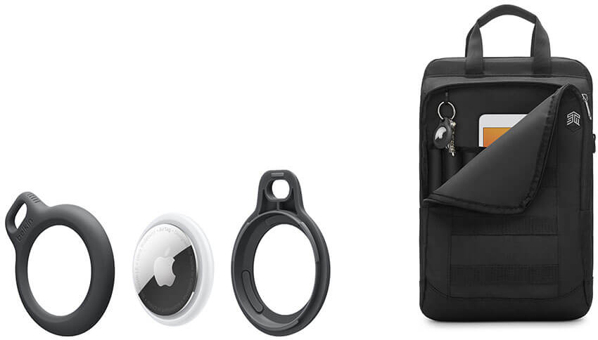 Держатель с кольцом Belkin Secure Holder Key Ring (F8W973btBLU) для Apple AirTag (Blue) купить в интернет-магазине icover