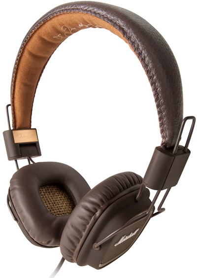Наушники Marshall Major II с микрофоном (Brown) купить в интернет-магазине icover