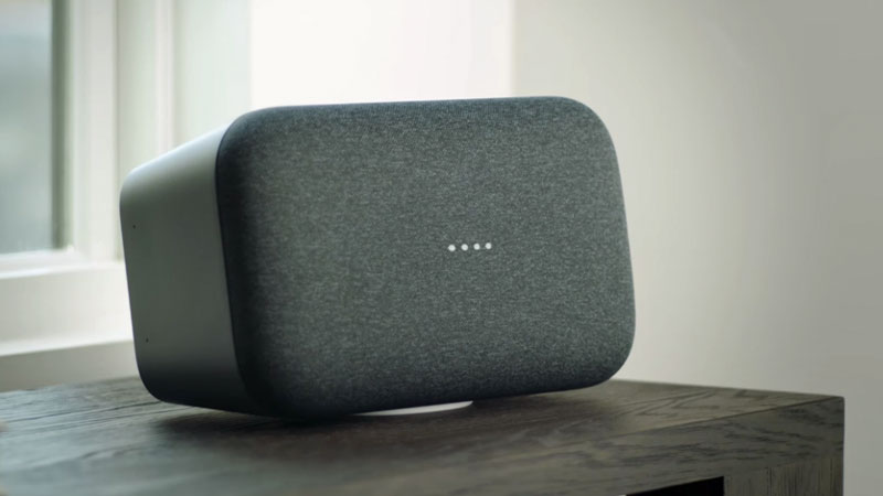 Беспроводная акустика Google Home Max (Black) купить в интернет-магазине icover