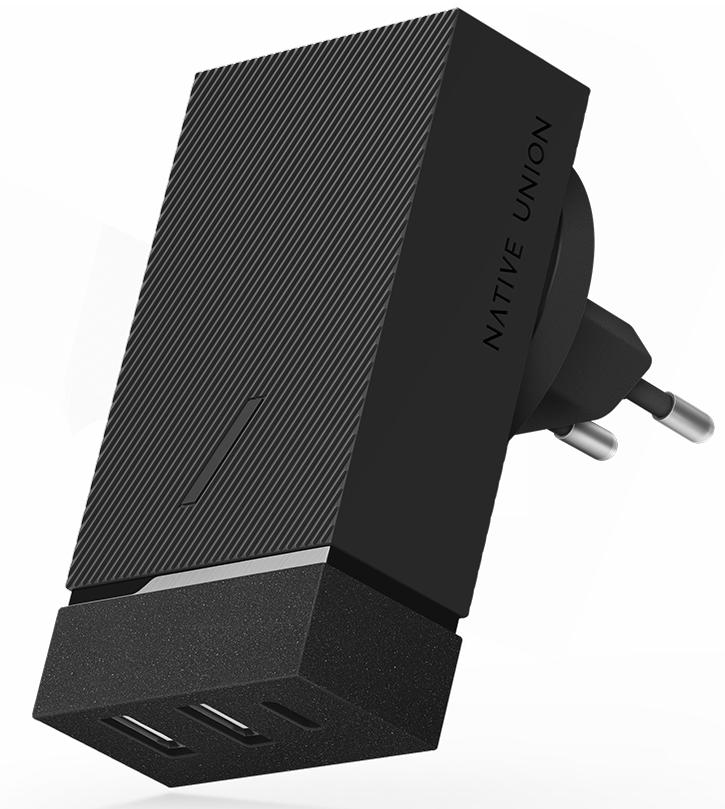 

Сетевое зарядное устройство Native Union Smart Charger 45W SMH-PD-GRY-INT (Black)