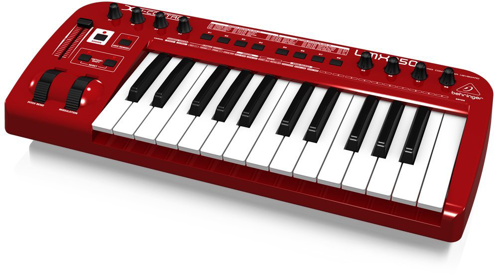 Миди-клавиатура Behringer U-Control UMX250 (Red) купить в интернет-магазине icover