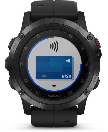 Умные часы Garmin Fenix 5X Plus 010-01989-01 (Black) купить в интернет-магазине icover