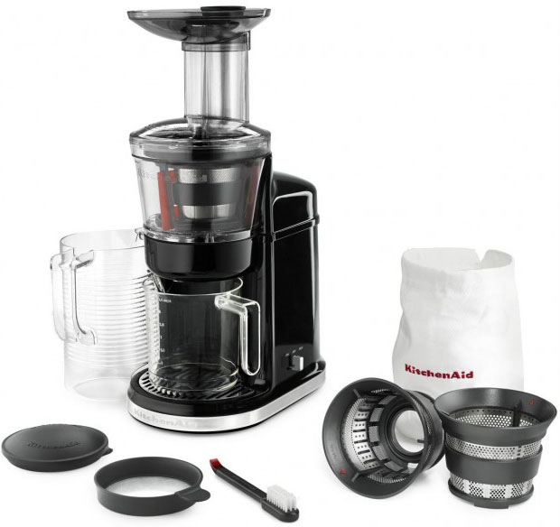 Настольная шнековая соковыжималка KitchenAid Artisan 5KVJ0111EOB (Black) купить в интернет-магазине icover