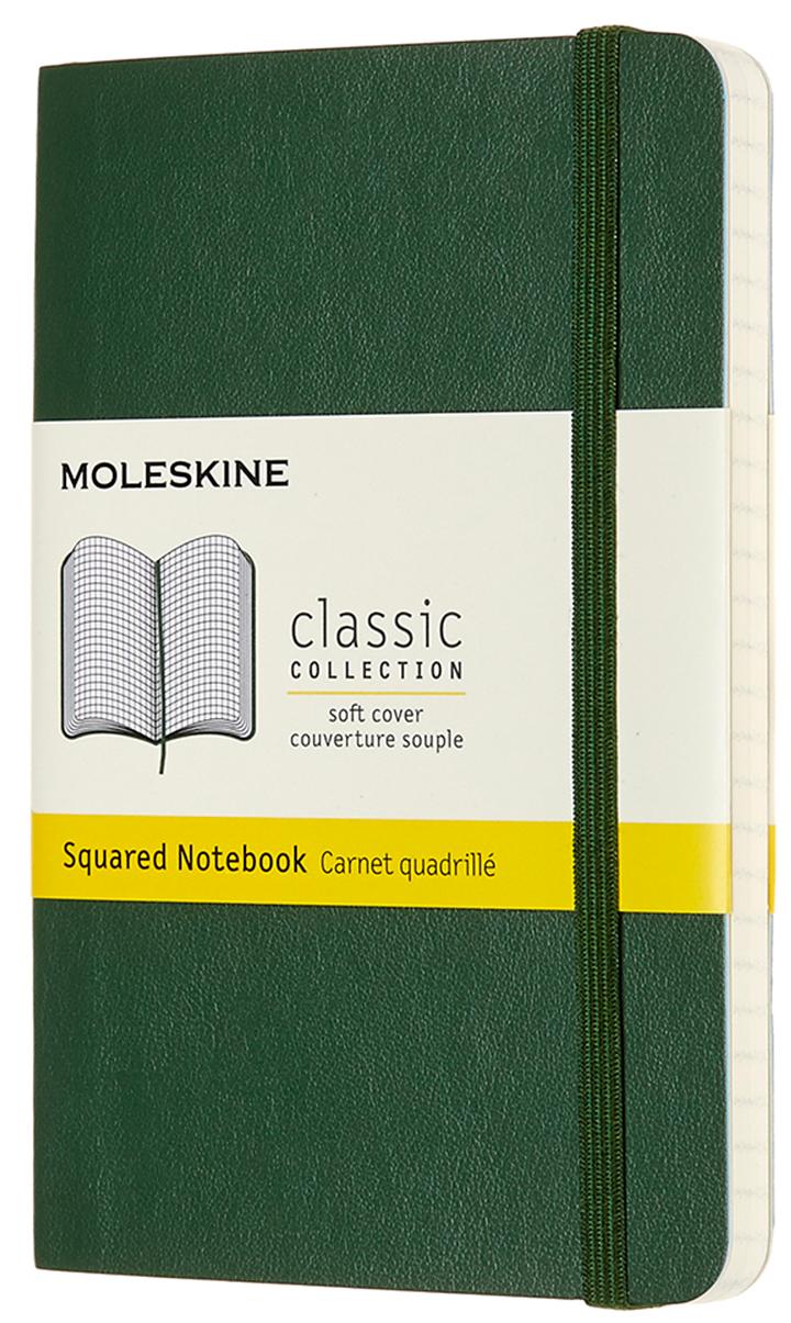 

Блокнот Moleskine Classic Soft Pocket QP612K15 (Green)