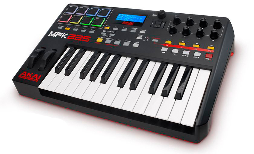 MIDI-клавиатура Akai MPK225 (A050344) купить в интернет-магазине icover