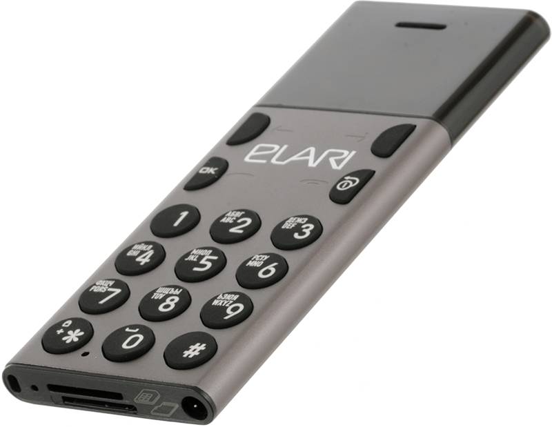 Телефон Elari NanoPhone (Silver) купить в интернет-магазине icover
