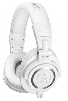 Audio-Technica ATH-M50X - мониторные наушники (White) купить в интернет-магазине icover