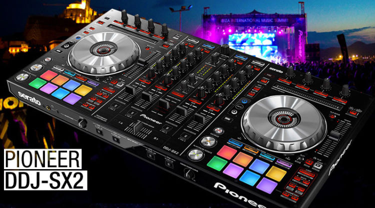 Pioneer DDJ-SX2 - DJ-контроллер (Black) купить в интернет-магазине icover
