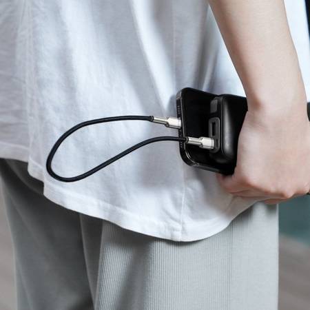 Кабель Baseus Cafule Metal (CATLJK-B01) USB-C/Lightning 2m (Black) купить в интернет-магазине icover