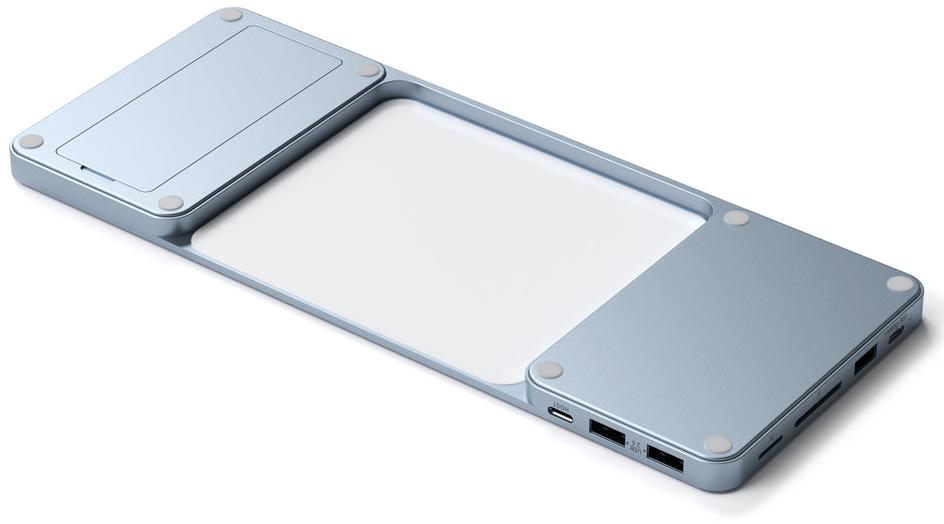 Док-станция Satechi USB-C Slim Dock для iMac 24" (Blue) купить в интернет-магазине icover
