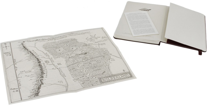 Moleskine Hobbit-2 Pocket (LEHOBMM710) - блокнот в линейку (Black) купить в интернет-магазине icover