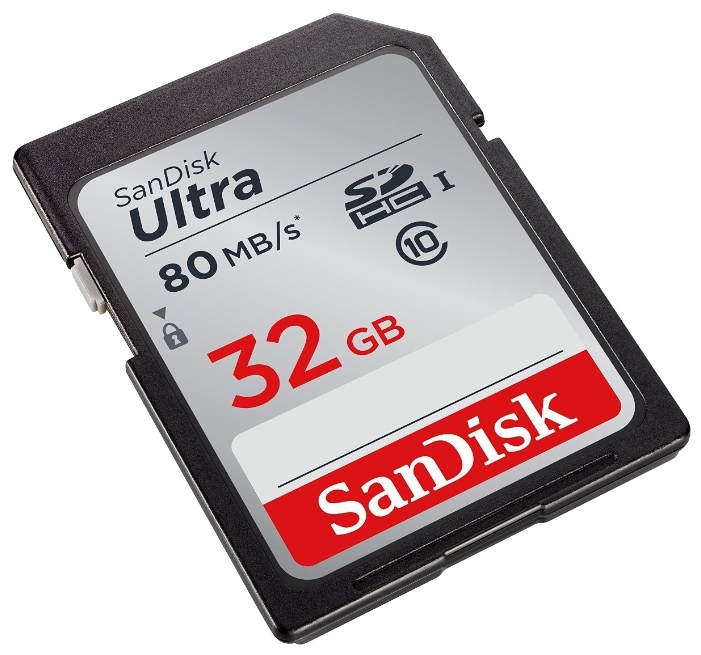 Карта памяти SanDisk Ultra SDHC Class 10 UHS-I 32Gb (SDSDUNC-032G-GN6IN) купить в интернет-магазине icover