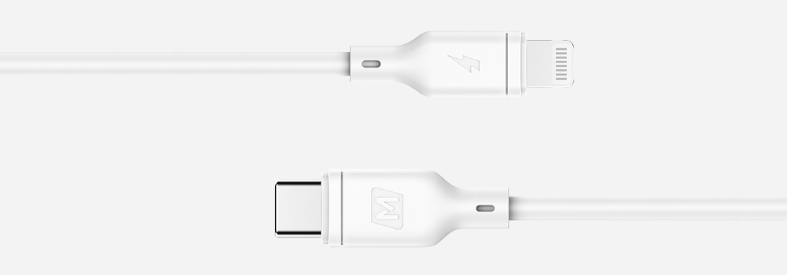 Кабель для iPod, iPhone, iPad Momax Zero DL36 USB-C/Lightning 1.2m (White) купить в интернет-магазине icover