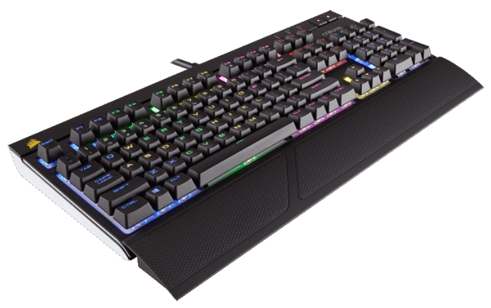 Клавиатура Corsair STRAFE RGB Cherry MX Brown USB (Black) купить в интернет-магазине icover