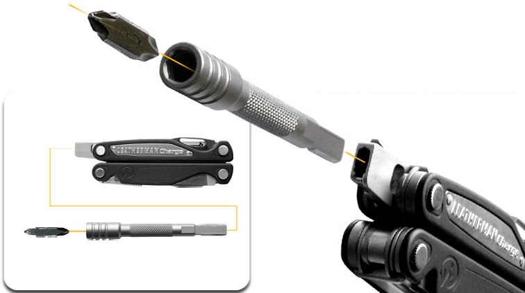 Удлинитель для бит Leatherman Bit Driver Extender 931009 (Silver) купить в интернет-магазине icover