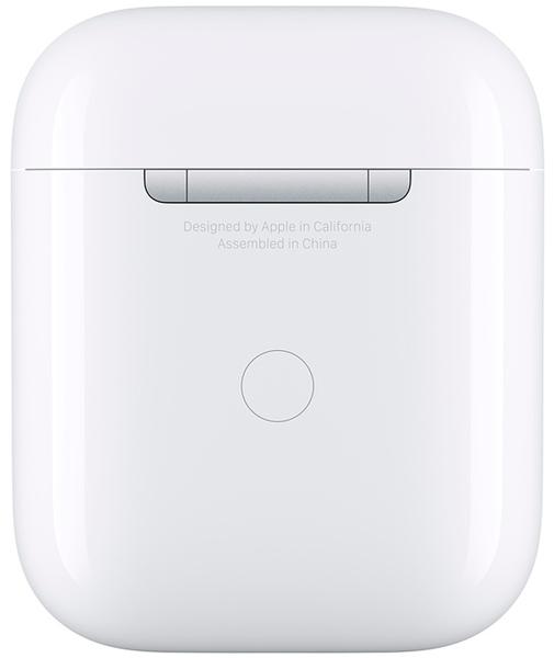 Наушники Apple AirPods в футляре с беспроводной зарядкой MRXJ2 (White) купить в интернет-магазине icover