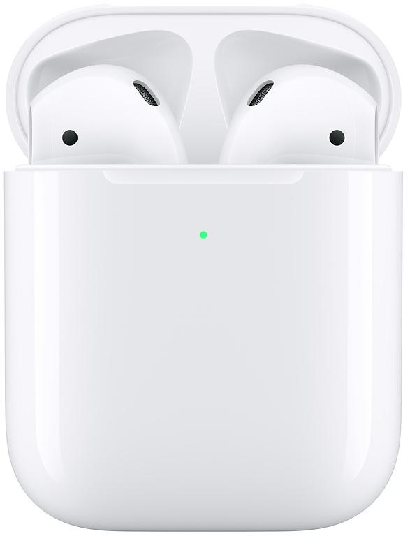 

Наушники Apple AirPods в футляре с беспроводной зарядкой MRXJ2 (White)