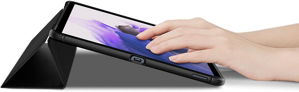 Чехол Spigen Rugged Armor Pro (ACS03007) для Samsung Galaxy Tab S7 FE 5G (Black) купить в интернет-магазине icover