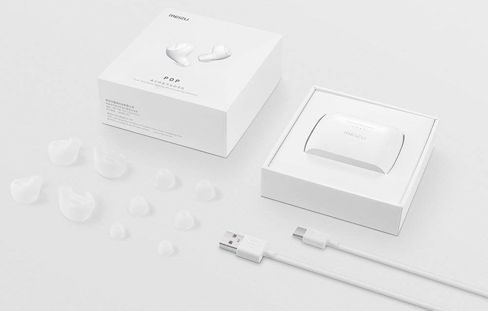 Беспроводные наушники Meizu POP (White) купить в интернет-магазине icover
