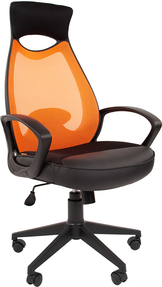 

Офисное кресло Chairman 840 00-07025291 (Black/Orange)