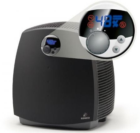 Boneco Air-O-Swiss W2055D - мойка воздуха (Matt Black) купить в интернет-магазине icover