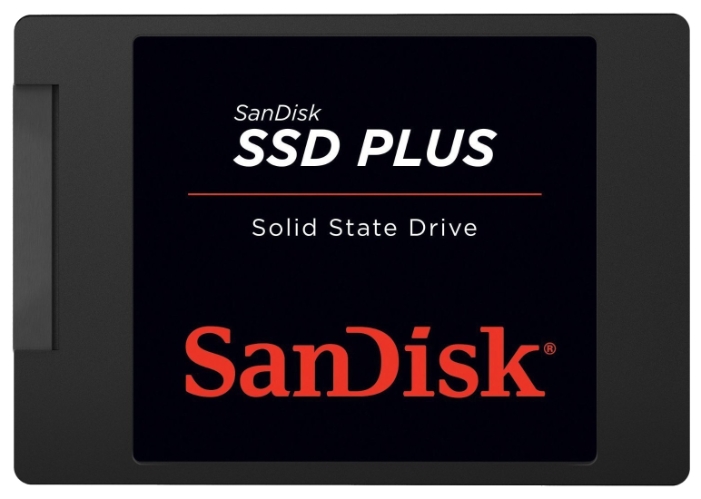 SanDisk Plus 120Gb (SDSSDA-120G-G25) - внутренний SSD-накопитель (Black) купить в интернет-магазине icover