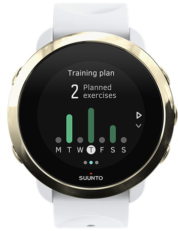 Умные часы Suunto 3 Fitness SS050053000 (Gold) купить в интернет-магазине icover