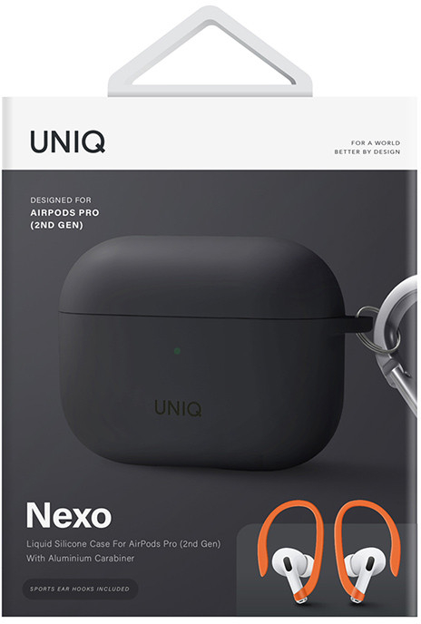 Чехол Uniq Nexo (AIRPODSPRO2-NEXOGRY) для Airpods Pro 2 (Grey) купить в интернет-магазине icover