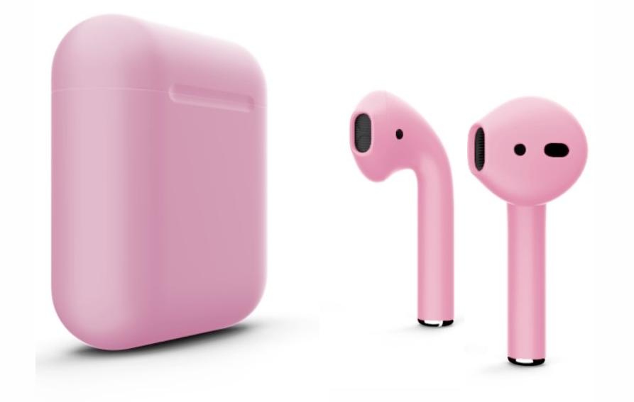

Наушники Apple AirPods Color 2 в футляре с беспроводной зарядкой (Pink)