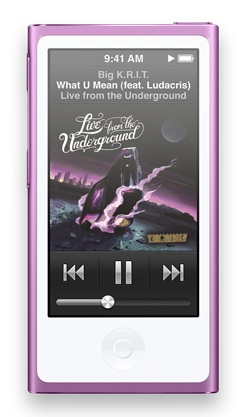 Apple iPod nano 7G 16Gb (MD479RU/A) Purple купить в интернет-магазине icover