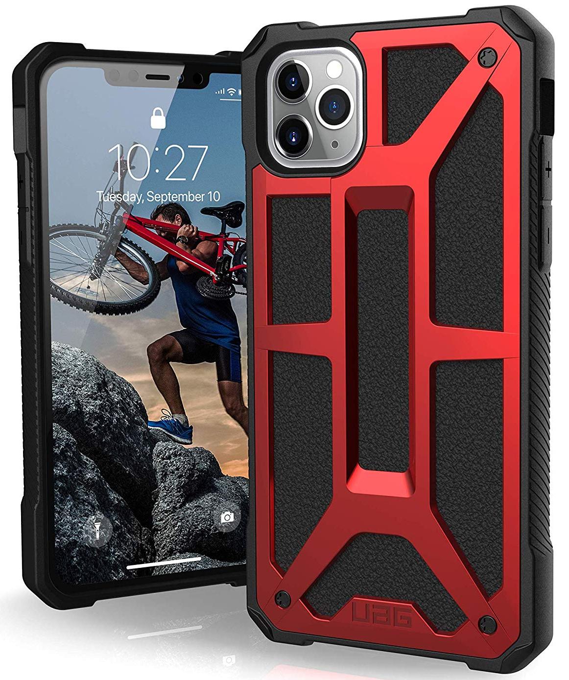 

Чехол UAG Monarch (111721119494) для iPhone 11 Pro Max (Crimson)