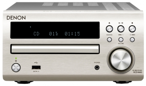 Denon RCD-M40 - CD-ресивер (Premium Silver) купить в интернет-магазине icover