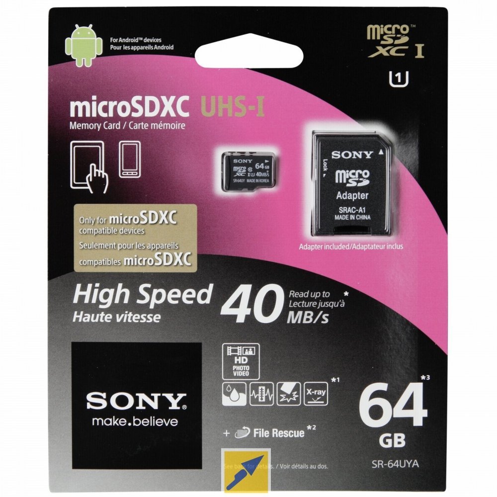 Карта памяти sony 128 gb