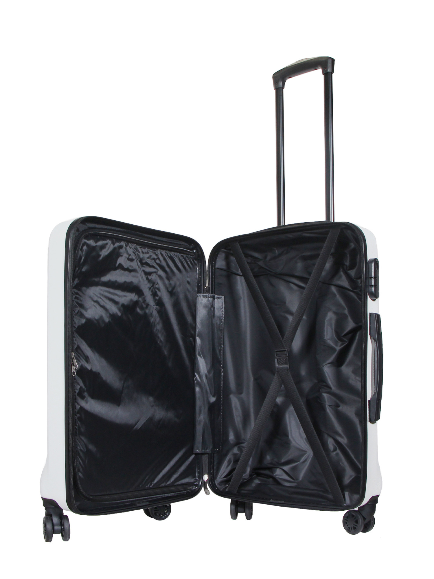 Комплект чемоданов Ridberg Discover L+S (White/Black) купить в интернет-магазине icover