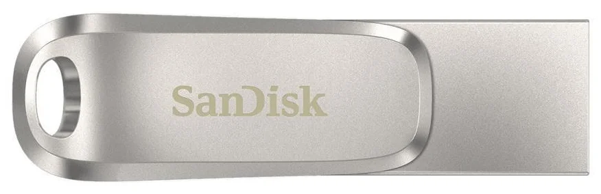 Флеш-накопитель SanDisk Ultra Dual Drive Luxe (SDDDC4-032G-G46) USB-C/A 32GB (Silver) купить в интернет-магазине icover