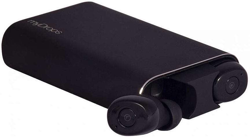 Bluetooth-наушники Даджет MyDrops Power (Black) купить в интернет-магазине icover