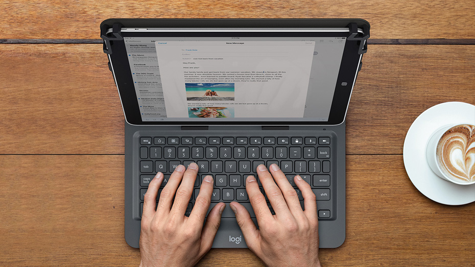 Клавиатура-чехол Logitech Universal Folio (920-008342) для планшетов купить в интернет-магазине icover