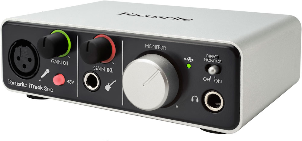 Focusrite iTrack Studio - студийный комплект для звукозаписи купить в интернет-магазине icover