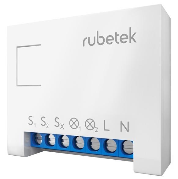 

Wi-Fi-реле Rubetek RE-3312 Работает с Алисой (White)