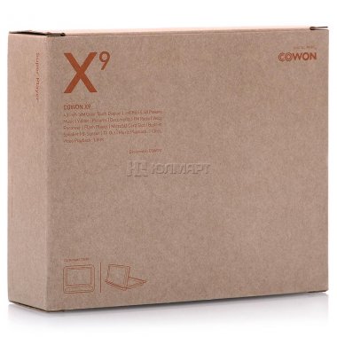 Плеер Cowon X9 32Gb Black купить в интернет-магазине icover