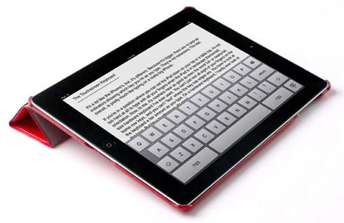 Jison Smart Leather Case - чехол для iPad 2/iPad 3/iPad 4 (Red) купить в интернет-магазине icover